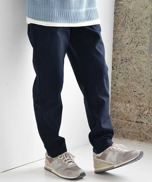 MinoriTY（マイノリティ）の「シェフパンツ/カーゴパンツ 裏起毛あったかパンツ テーパードスラックス（チノパンツ・メンズ・ブラック/ベージュ/カーキ/ネイビー/グレー系その他/ベージュ系その他/グリーン系その他/ブルー系その他/ブラック系その他/チャコール・M/L/XL）」の9枚目の写真