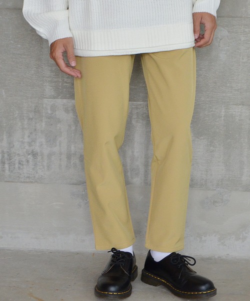 MinoriTY（マイノリティ）の「シェフパンツ/カーゴパンツ 裏起毛あったかパンツ テーパードスラックス（チノパンツ・メンズ・ブラック/ベージュ/カーキ/ネイビー/グレー系その他/ベージュ系その他/グリーン系その他/ブルー系その他/ブラック系その他/チャコール・M/L/XL）」の21枚目の写真