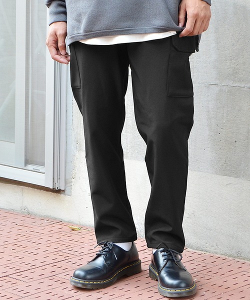 MinoriTY（マイノリティ）の「シェフパンツ/カーゴパンツ 裏起毛あったかパンツ テーパードスラックス（チノパンツ・メンズ・ブラック/ベージュ/カーキ/ネイビー/グレー系その他/ベージュ系その他/グリーン系その他/ブルー系その他/ブラック系その他/チャコール・M/L/XL）」の18枚目の写真