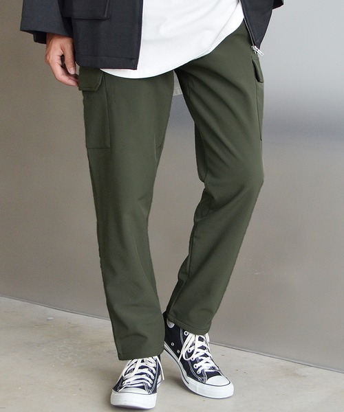 MinoriTY（マイノリティ）の「シェフパンツ/カーゴパンツ 裏起毛あったかパンツ テーパードスラックス（チノパンツ・メンズ・ブラック/ベージュ/カーキ/ネイビー/グレー系その他/ベージュ系その他/グリーン系その他/ブルー系その他/ブラック系その他/チャコール・M/L/XL）」の13枚目の写真