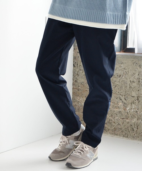 MinoriTY（マイノリティ）の「シェフパンツ/カーゴパンツ 裏起毛あったかパンツ テーパードスラックス（チノパンツ・メンズ・ブラック/ベージュ/カーキ/ネイビー/グレー系その他/ベージュ系その他/グリーン系その他/ブルー系その他/ブラック系その他/チャコール・M/L/XL）」の12枚目の写真