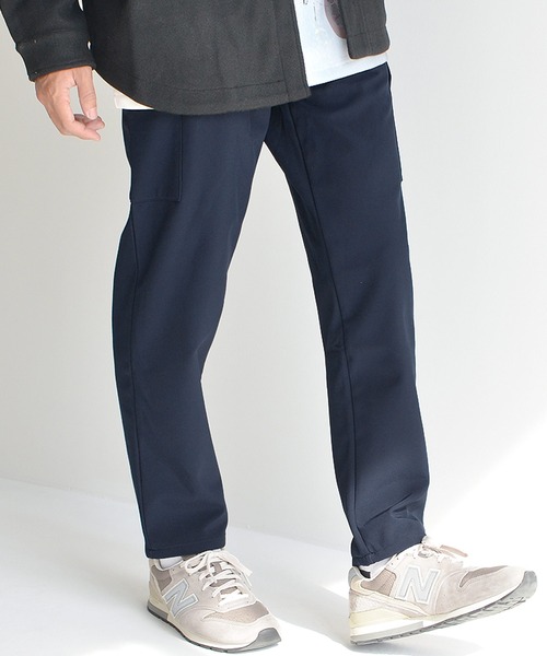 MinoriTY（マイノリティ）の「シェフパンツ/カーゴパンツ 裏起毛あったかパンツ テーパードスラックス（チノパンツ・メンズ・ブラック/ベージュ/カーキ/ネイビー/グレー系その他/ベージュ系その他/グリーン系その他/ブルー系その他/ブラック系その他/チャコール・M/L/XL）」の11枚目の写真