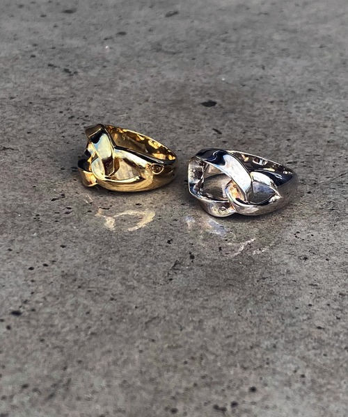 Blanche(ブランシュ)の「Blanche ブランシュ チェーンデザインリング Mignon (ミニョン) SILVER(リング・レディース・シルバー/ゴールド・#13/#11/#15)」の9枚目の写真