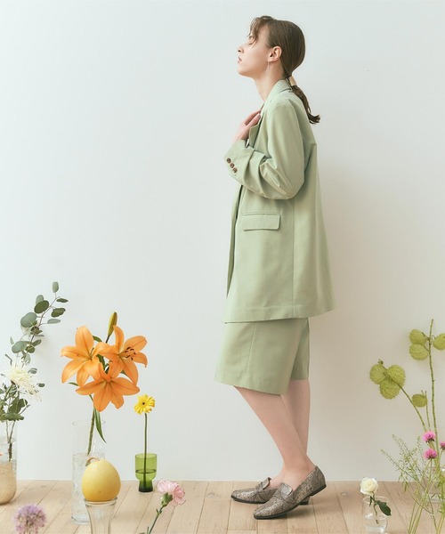 センタープレスハーフパンツ