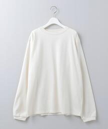 6 | ＜6(ROKU)＞COTTON BASIC LONG SLEEVE T-SHIRT/Tシャツ(Tシャツ/カットソー)
