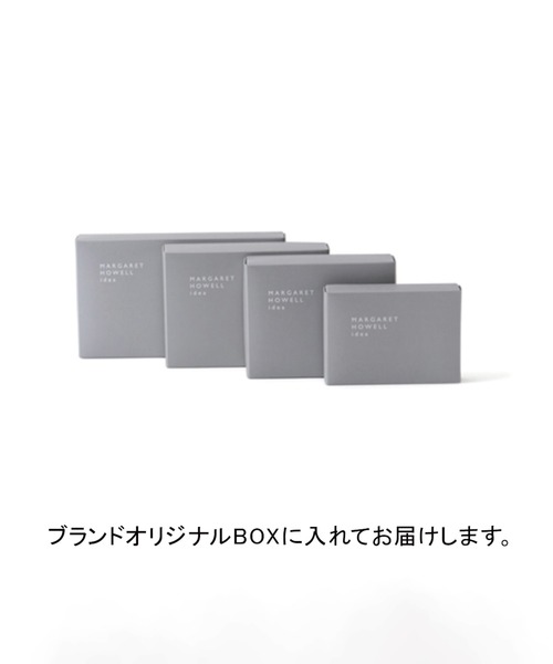 MARGARET HOWELL idea(マーガレット・ハウエルアイデア)の「MARGARET HOWELL idea(マーガレット・ハウエル アイデア) ベンジャミン ラウンドファスナー二つ折り財布(財布・レディース・グレー/ダークブラウン/オフホワイト/オリーブ/ブルー・FREE)」の10枚目の写真