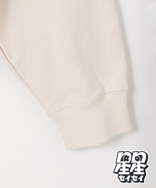 RAGEBLUE（レイジブルー）の「【星星（セイセイ）】コラボ裏毛スウェットクルー/933447（スウェット・メンズ・ホワイト/オフホワイト/ブラック/ベージュ系その他2/グリーン/レッド・LARGE/MEDIUM/SMALL）」の19枚目の写真