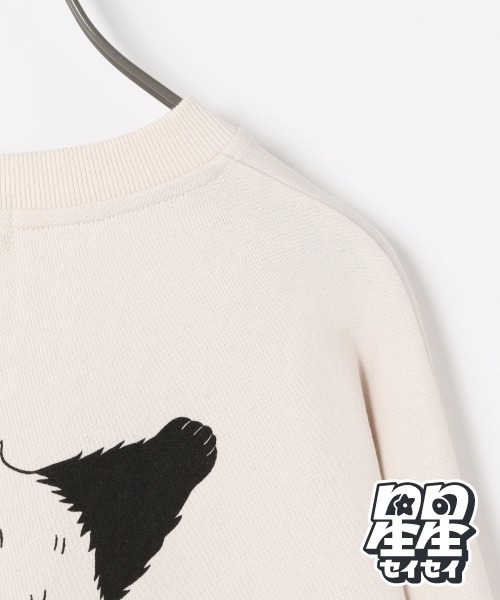 RAGEBLUE（レイジブルー）の「【星星（セイセイ）】コラボ裏毛スウェットクルー/933447（スウェット・メンズ・ホワイト/オフホワイト/ブラック/ベージュ系その他2/グリーン/レッド・LARGE/MEDIUM/SMALL）」の20枚目の写真