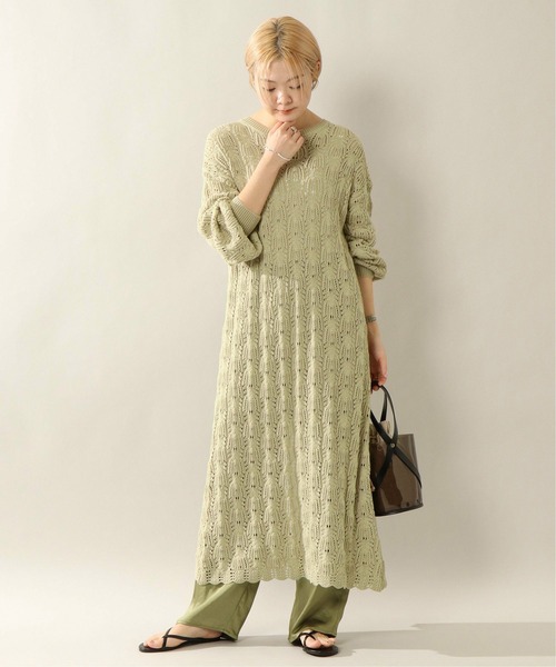 透かし編みバックオープンワンピース ワンピース Notch ノッチ のファッション通販 Zozotown
