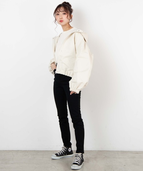 WEGO（ウィゴー）の「WEGO/【XS～Lサイズ】ハイウエストスキニーパンツ（デニムパンツ・レディース・インディゴブルー/ブラック/ダークインディゴブルー/ブラック系その他・MEDIUM/LARGE/SMALL/MEDIUM/TALL/X-SMALL）」の14枚目の写真