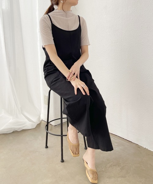 Shelly island（シェリーアイランド）の「メローシアートップス（Tシャツ/カットソー・レディース・ホワイト/ライトブルー/ブラック・FREE）」の9枚目の写真