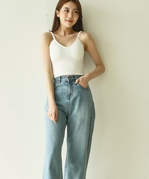 バックオープンカラーブラトップ