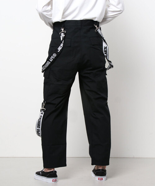 A BATHING APE(アベイシングエイプ)の「BAPE X JESSIE REYEZ 6POCKET PANTS M(カーゴパンツ・メンズ・ブラック・LARGE/SMALL/X-LARGE/MEDIUM/XX-LARGE)」の7枚目の写真
