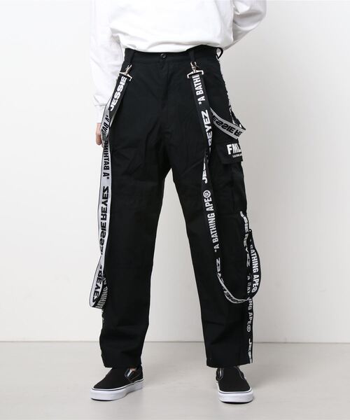 A BATHING APE(アベイシングエイプ)の「BAPE X JESSIE REYEZ 6POCKET PANTS M(カーゴパンツ・メンズ・ブラック・LARGE/SMALL/X-LARGE/MEDIUM/XX-LARGE)」の8枚目の写真