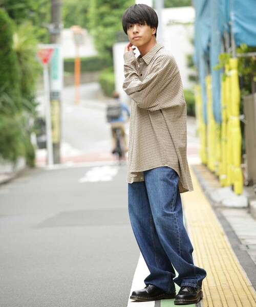 FREAK'S STORE（フリークスストア）の「長袖シャツ（シャツ/ブラウス・メンズ・ブラウン・MEDIUM）」の2枚目の写真