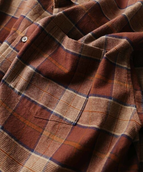 FREAK'S STORE（フリークスストア）の「長袖シャツ（シャツ/ブラウス・メンズ・ブラウン・MEDIUM）」の10枚目の写真