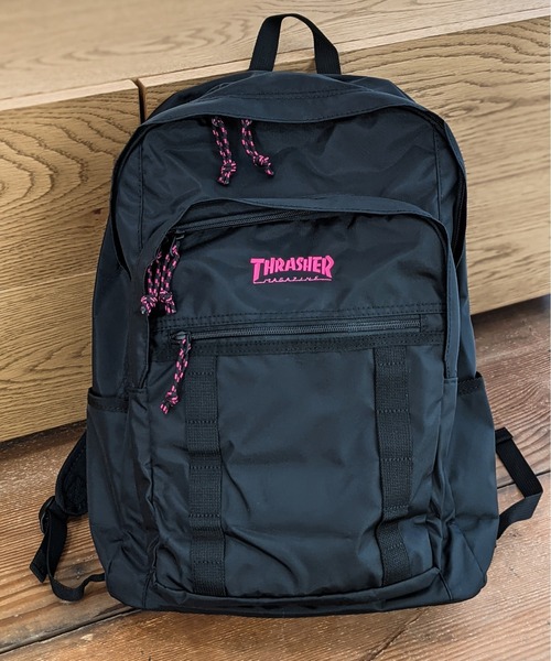 THRASHER（スラッシャー）の「THRASHER/スラッシャー　ナイロン420D カラーロゴ バックパック（バックパック/リュック・メンズ・ブラック系その他4/ブラック系その他2/ブラック系その他/ブラック系その他3・FREE）」の10枚目の写真