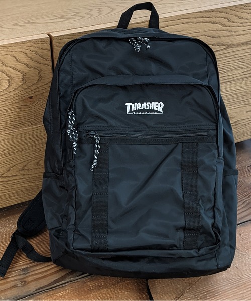 THRASHER（スラッシャー）の「THRASHER/スラッシャー　ナイロン420D カラーロゴ バックパック（バックパック/リュック・メンズ・ブラック系その他4/ブラック系その他2/ブラック系その他/ブラック系その他3・FREE）」の9枚目の写真