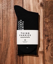 THING FABRICS（シングファブリックス）の「【8】【THING FABRICS】TF Organic Heather Pile Crew Socks（ソックス/靴下・メンズ）」