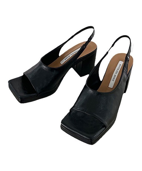 chuclla（チュクラ）の「Square-toe strap sandal chs137（サンダル・レディース・ホワイト/ブラック/イエロー・38/37/40/36/39）」の13枚目の写真