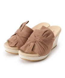 DRESKIP | ねじりリボンまが～るサンダル(サンダル)