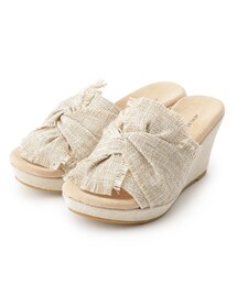 DRESKIP | ねじりリボンまが～るサンダル(サンダル)