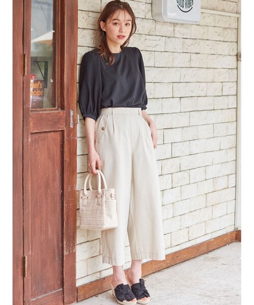 DRESKIP（ドレスキップ）の「◆ねじりリボンまが～るサンダル（サンダル・レディース・ブラック/グリーン/ブラウン系/ベージュ系・35/45/25）」の18枚目の写真