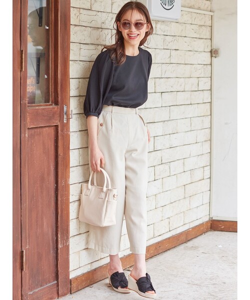 DRESKIP（ドレスキップ）の「◆ねじりリボンまが～るサンダル（サンダル・レディース・ブラック/グリーン/ブラウン系/ベージュ系・35/45/25）」の19枚目の写真