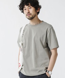 NANO universe | 《WEB限定》超長綿オーガニックコットンクルーネックＴシャツ／半袖(Tシャツ/カットソー)