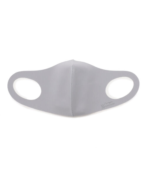 MANASTASH（マナスタッシュ）の「MANASTASH/マナスタッシュ　REFLECTION LOGO FACE　マスク（マスク・レディース・ブラック/グレー/ベージュ/セージグリーン・MEDIUM/LARGE）」の2枚目の写真