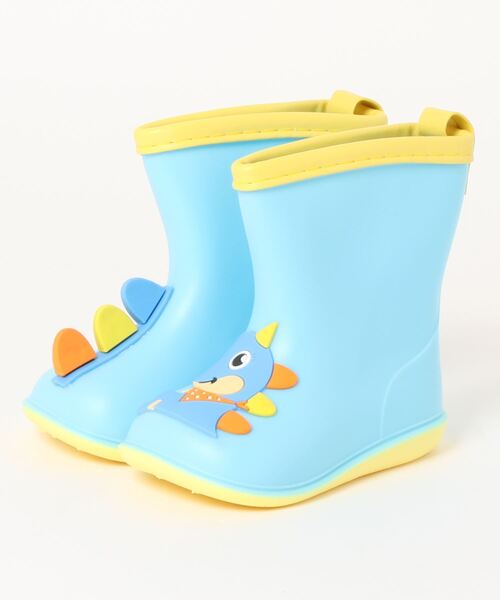 セール Aimoha Kids 定番 激かわいいアシメトリー 立体的な恐竜 レインブーツ レインシューズ Aimoha アイモハ のファッション通販 Zozotown