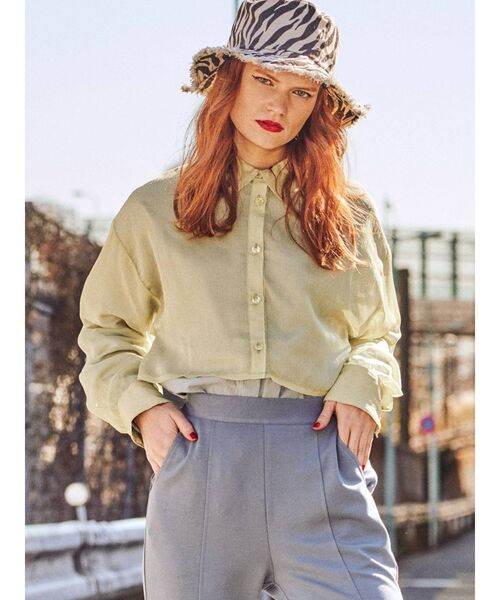 jouetie（ジュエティ）の「フリンジバケットハット（ハット・レディース・ブラック/その他1・FREE）」の12枚目の写真