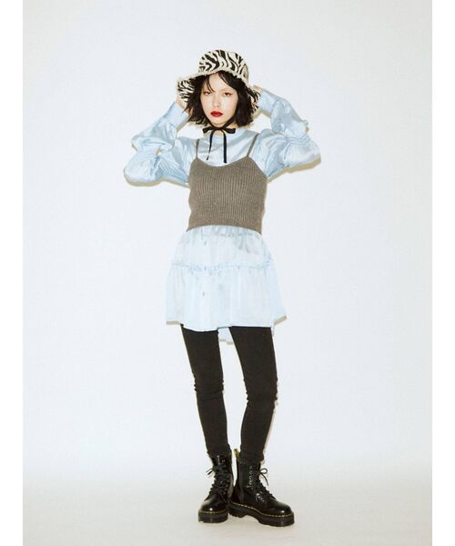 jouetie（ジュエティ）の「フリンジバケットハット（ハット・レディース・ブラック/その他1・FREE）」の15枚目の写真