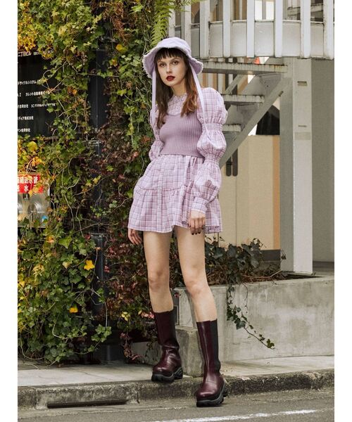 jouetie（ジュエティ）の「フリンジバケットハット（ハット・レディース・ブラック/その他1・FREE）」の18枚目の写真