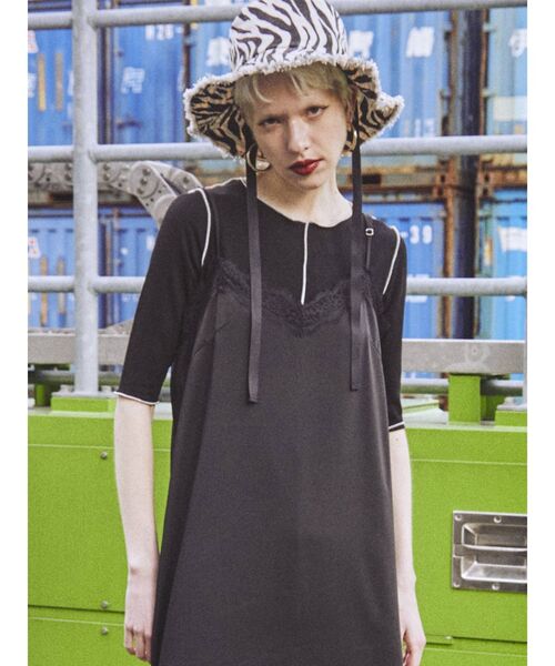 jouetie（ジュエティ）の「フリンジバケットハット（ハット・レディース・ブラック/その他1・FREE）」の19枚目の写真