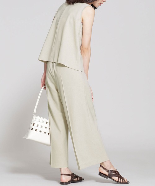 即納送料無料 セール パナマオックスセットアップ ノースリーブ サロペット オーバーオール Nano Universe ナノユニバース のファッション 半額sale Arenatheatre Net