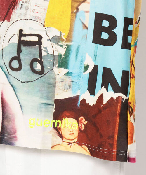 RAWLIFE(ロウライフ)の「guernika/ゲルニカ/総柄Tシャツ(Tシャツ/カットソー・メンズ・その他/ブラック・FREE)」の16枚目の写真