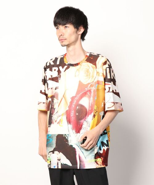 RAWLIFE(ロウライフ)の「guernika/ゲルニカ/総柄Tシャツ(Tシャツ/カットソー・メンズ・その他/ブラック・FREE)」の13枚目の写真