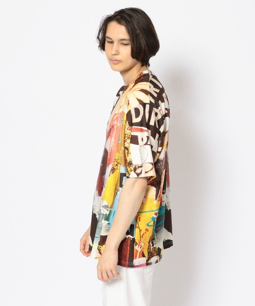 RAWLIFE(ロウライフ)の「guernika/ゲルニカ/総柄Tシャツ(Tシャツ/カットソー・メンズ・その他/ブラック・FREE)」の6枚目の写真