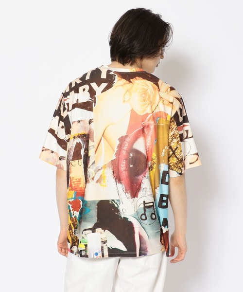 RAWLIFE(ロウライフ)の「guernika/ゲルニカ/総柄Tシャツ(Tシャツ/カットソー・メンズ・その他/ブラック・FREE)」の7枚目の写真