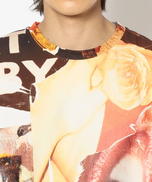 RAWLIFE(ロウライフ)の「guernika/ゲルニカ/総柄Tシャツ(Tシャツ/カットソー・メンズ・その他/ブラック・FREE)」の10枚目の写真