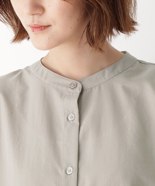 DRESKIP（ドレスキップ）の「◆サイドリボンゆるチュニックワンピース（チュニック・レディース・ブラック/オフホワイト/サンドベージュ・02/03）」の8枚目の写真