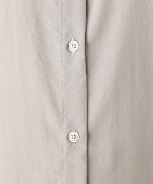 DRESKIP（ドレスキップ）の「◆サイドリボンゆるチュニックワンピース（チュニック・レディース・ブラック/オフホワイト/サンドベージュ・02/03）」の7枚目の写真