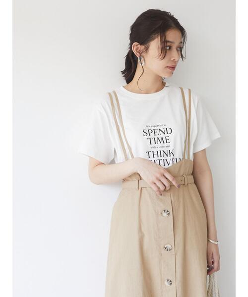 Sugar spoon（シュガースプーン）の「・SUGAR SPOON リネンベルトツキジャンスカ＊（スカート・レディース・チャコールグレー/ベージュ/カーキ/ネイビー・FREE）」の11枚目の写真