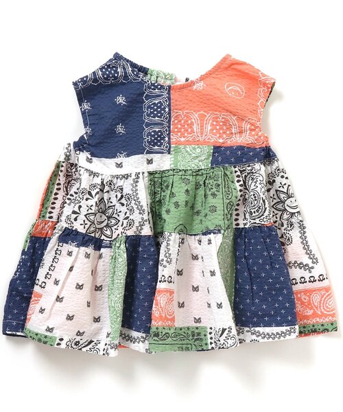 BREEZE（ブリーズ）の「3色3柄チュニック（チュニック・キッズ・ベージュ/サックスブルー/レインボー・90/100/110/80/140/120/130）」の3枚目の写真