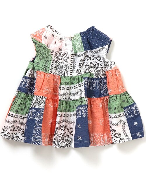 BREEZE（ブリーズ）の「3色3柄チュニック（チュニック・キッズ・ベージュ/サックスブルー/レインボー・90/100/110/80/140/120/130）」の6枚目の写真