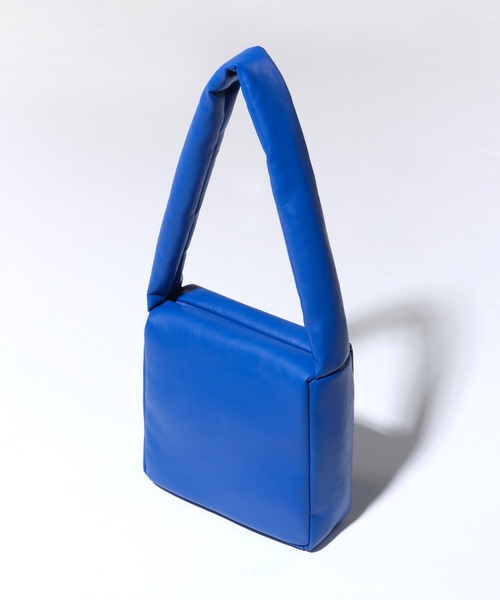 SAMO ONDOH（セイモオンド）の「【SAMO ONDOH】SPONGE BAG M LAMBSKIN / セイモオンド スポンジバッグ M ラムスキン（ショルダーバッグ・レディース・ブラック/ピンク/グリーン/クリーム/ブラウン/ブルー/レモンイエロー/スモーキーグリーン系・FREE）」の21枚目の写真