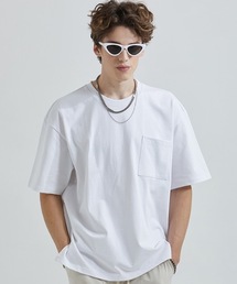 【AT THE MOMENT 】ビッグポケット オーバーサイズティーシャツ / Big Pocket Oversized T-shirt