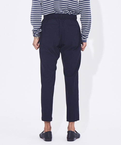 NUMBER M(ナンバーエム)の「【別注】NUMBER M / ナンバーエム 2WAY ジャージ 9分丈パンツ(スウェットパンツ・メンズ・チャコールグレー/ベージュ/ネイビー・44/46/48/50)」の6枚目の写真