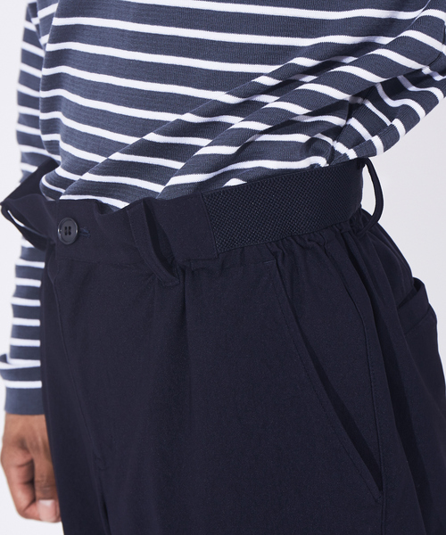 NUMBER M(ナンバーエム)の「【別注】NUMBER M / ナンバーエム 2WAY ジャージ 9分丈パンツ(スウェットパンツ・メンズ・チャコールグレー/ベージュ/ネイビー・44/46/48/50)」の11枚目の写真